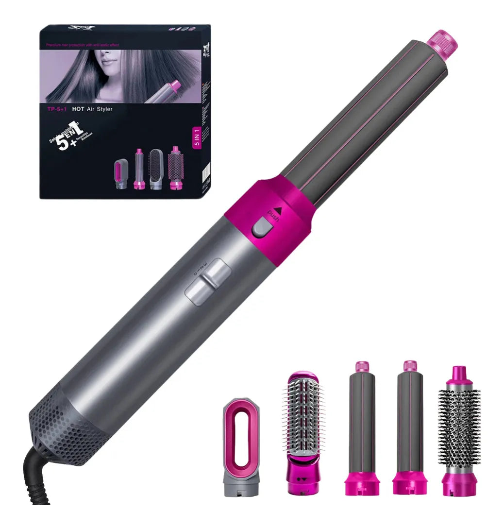 Kit profesional de estilizado de cabello 6 en 1