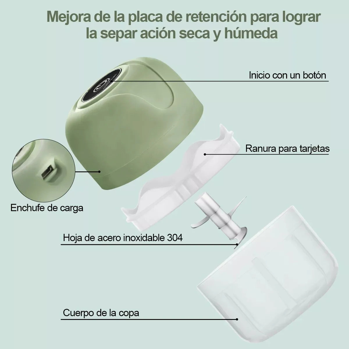⚡ Picador Eléctrico Multifuncional