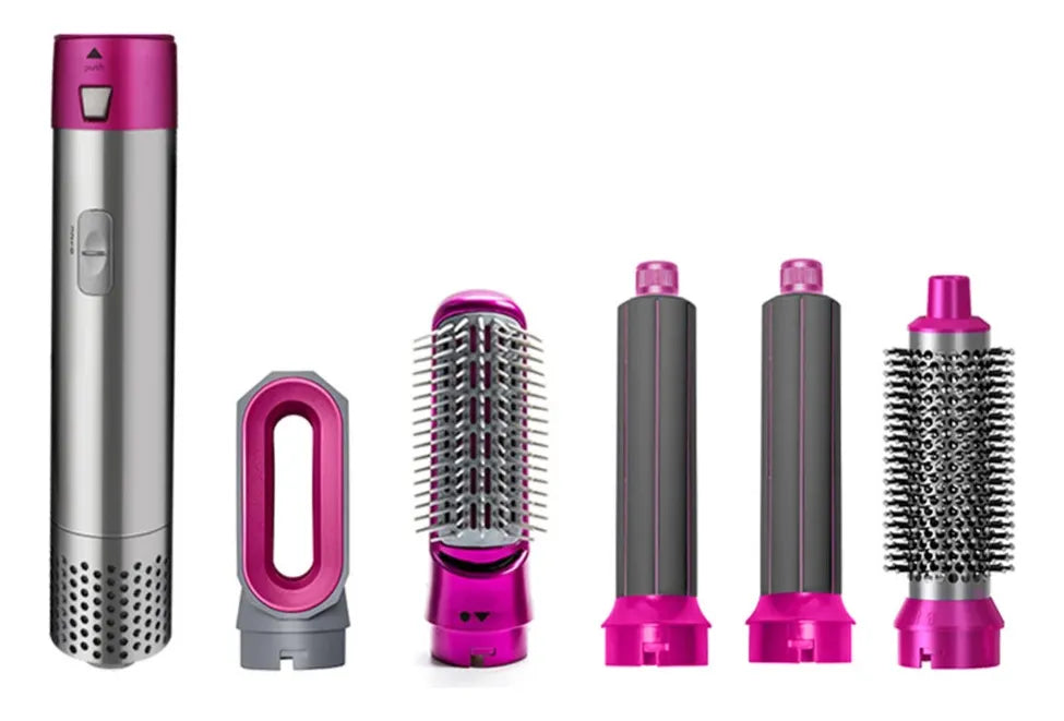 Kit profesional de estilizado de cabello 6 en 1