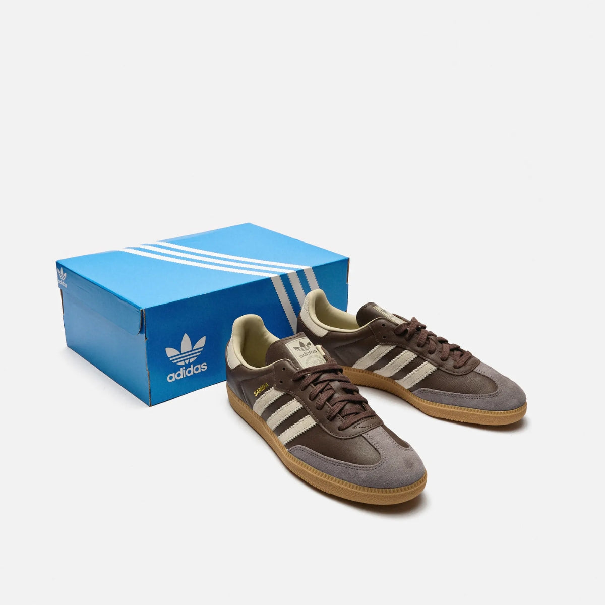 ADIDAS SAMBA MARRONES