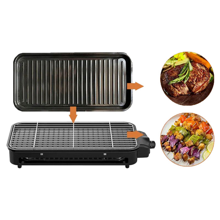 🔥 Parrilla Eléctrica Portátil de Mesa